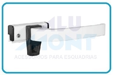 FECHO P/ JANELA MAXIN-AR – MP
ACABAMENTOS DISPONÍVEIS NAS CORES BRANCO E PRETO
