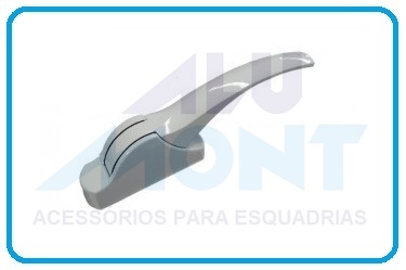 FECHO ALAVANCA P/ GLAZING S/ CHAVE
ACABAMENTOS DISPONÍVEIS NAS CORES BRANCO E PRETO

