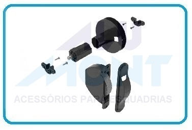 CONJUNTO RECOLHEDOR INTEGRADA DE JANELA
ACABAMENTOS DISPONÍVEIS NAS CORES BRANCO E PRETO