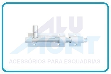 FERROLHO DE ALUMÍNIO JUMBO 10CM BRANCO ALUMONT,
FERROLHO DE ALUMÍNIO JUMBO 20CM BRANCO ALUMONT,